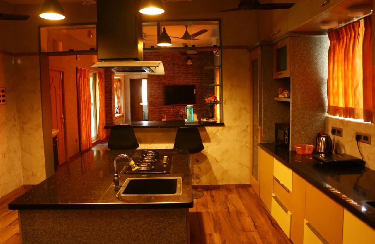 蓬蒂切里Penthouse 2Bhk With Bathtub And Terrace别墅 外观 照片